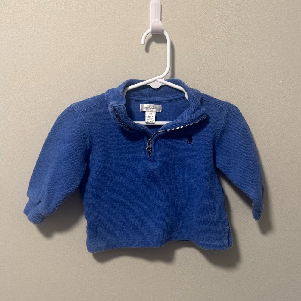 Vintage Ralph Lauren Blue Kids Pullover Sweater